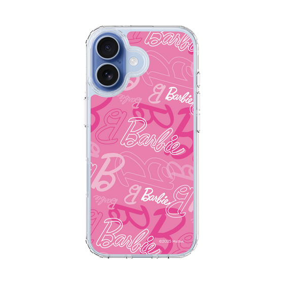 スリムプロテクションケース［ Barbie - ロゴパターン1 ］