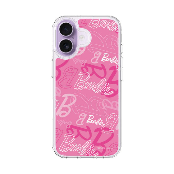 スリムプロテクションケース［ Barbie - ロゴパターン1 ］