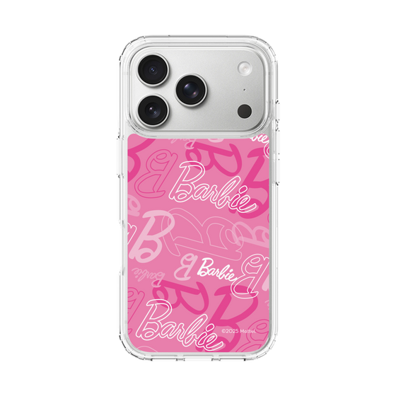 スリムプロテクションケース［ Barbie - ロゴパターン1 ］