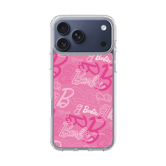 スリムプロテクションケース［ Barbie - ロゴパターン1 ］