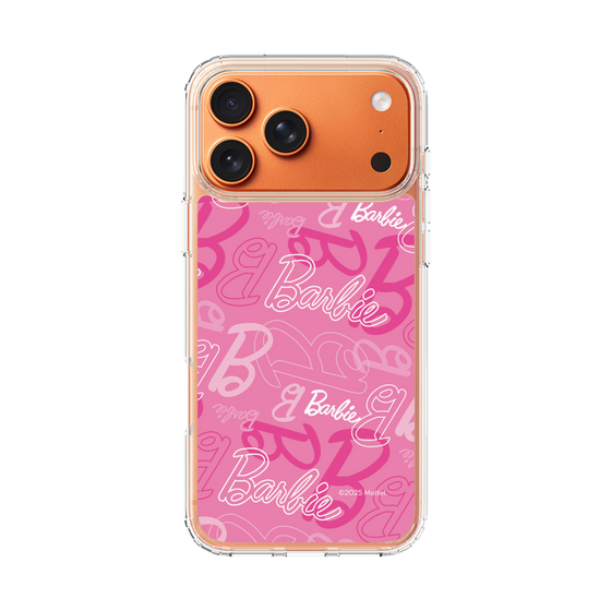 スリムプロテクションケース［ Barbie - ロゴパターン1 ］