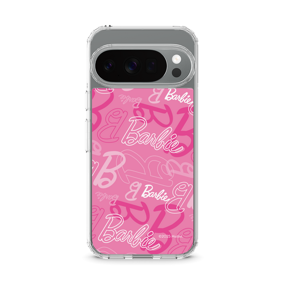 スリムプロテクションケース［ Barbie - ロゴパターン1 ］