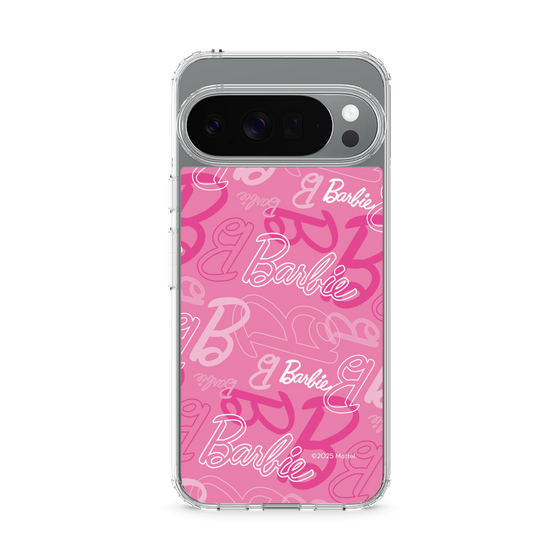 スリムプロテクションケース［ Barbie - ロゴパターン1 ］