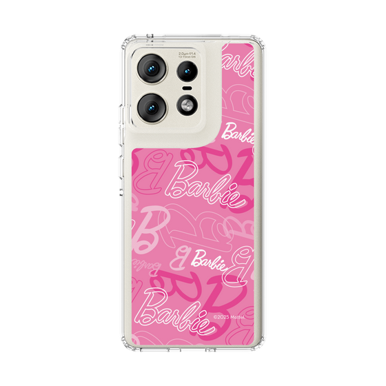 スリムプロテクションケース［ Barbie - ロゴパターン1 ］
