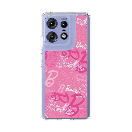 スリムプロテクションケース［ Barbie - ロゴパターン1 ］