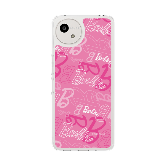 スリムプロテクションケース［ Barbie - ロゴパターン1 ］