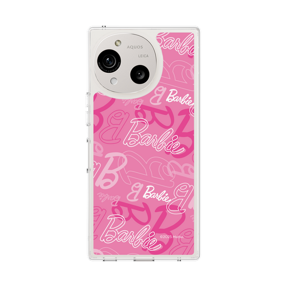スリムプロテクションケース［ Barbie - ロゴパターン1 ］