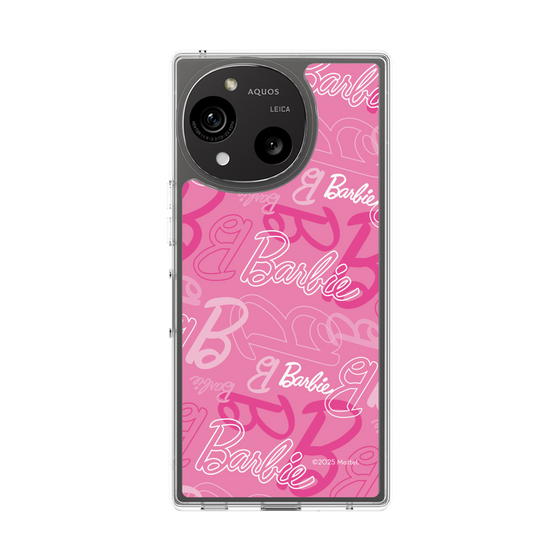 スリムプロテクションケース［ Barbie - ロゴパターン1 ］