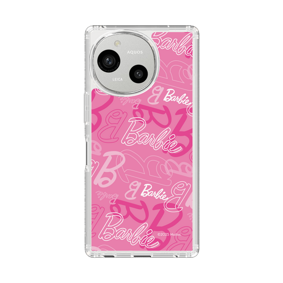 スリムプロテクションケース［ Barbie - ロゴパターン1 ］