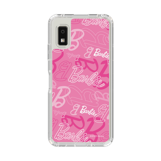 スリムプロテクションケース［ Barbie - ロゴパターン1 ］