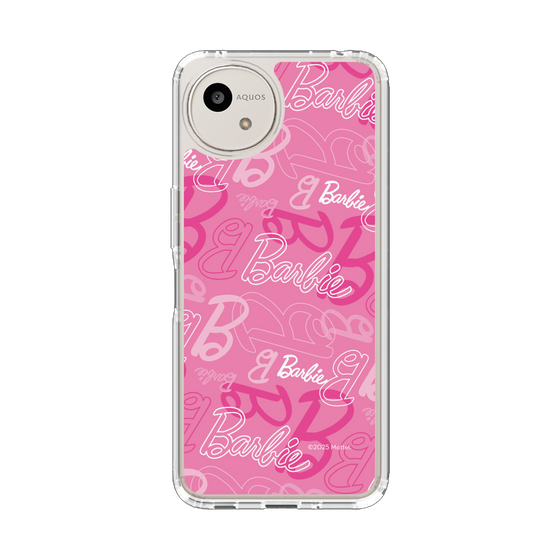 スリムプロテクションケース［ Barbie - ロゴパターン1 ］