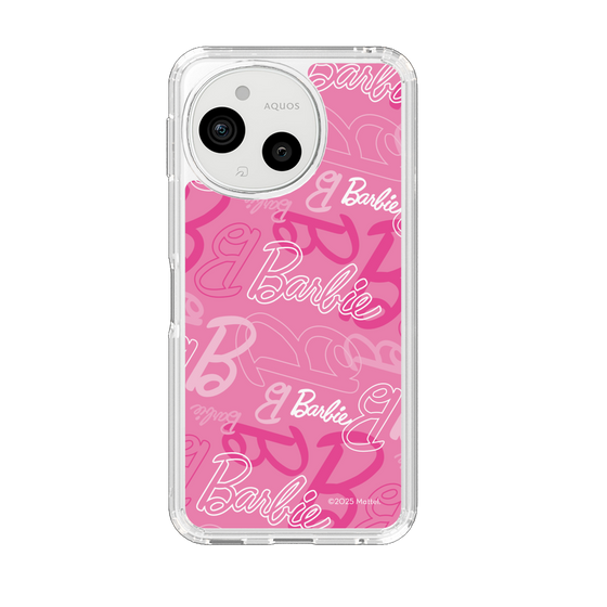 スリムプロテクションケース［ Barbie - ロゴパターン1 ］