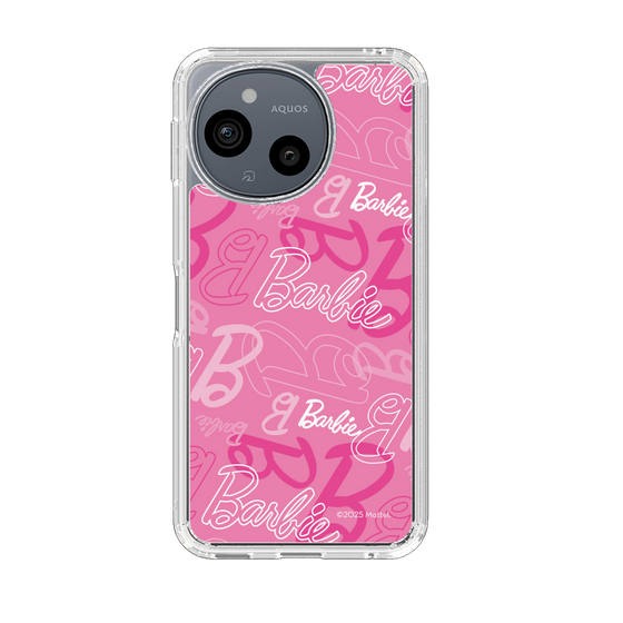 スリムプロテクションケース［ Barbie - ロゴパターン1 ］