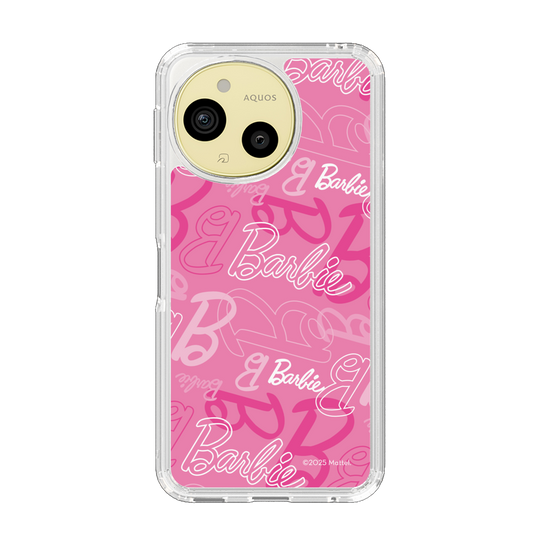 スリムプロテクションケース［ Barbie - ロゴパターン1 ］