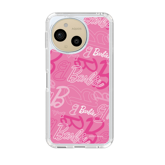 スリムプロテクションケース［ Barbie - ロゴパターン1 ］