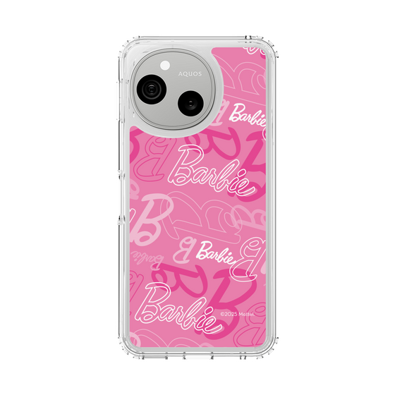 スリムプロテクションケース［ Barbie - ロゴパターン1 ］
