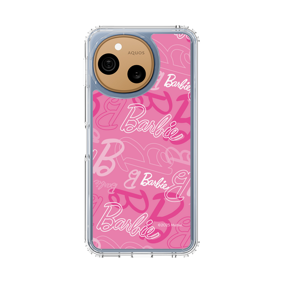 スリムプロテクションケース［ Barbie - ロゴパターン1 ］