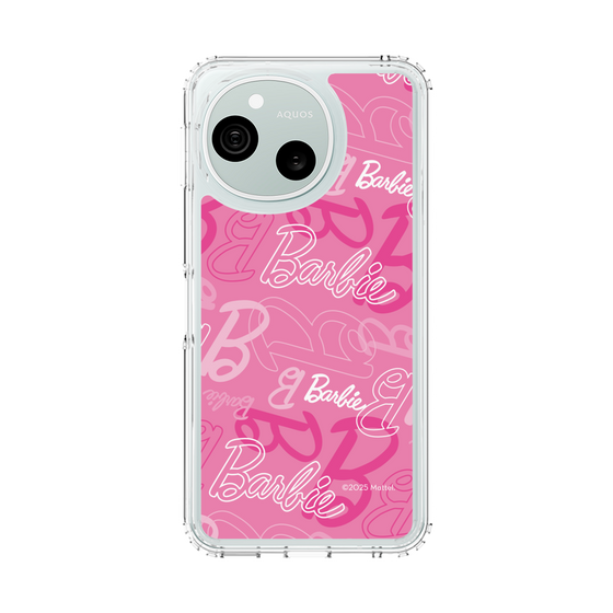 スリムプロテクションケース［ Barbie - ロゴパターン1 ］