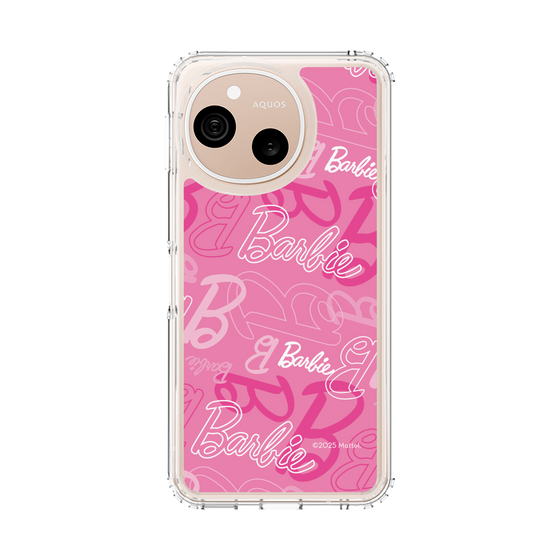 スリムプロテクションケース［ Barbie - ロゴパターン1 ］