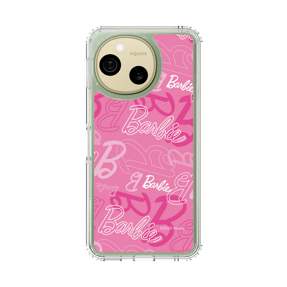 スリムプロテクションケース［ Barbie - ロゴパターン1 ］