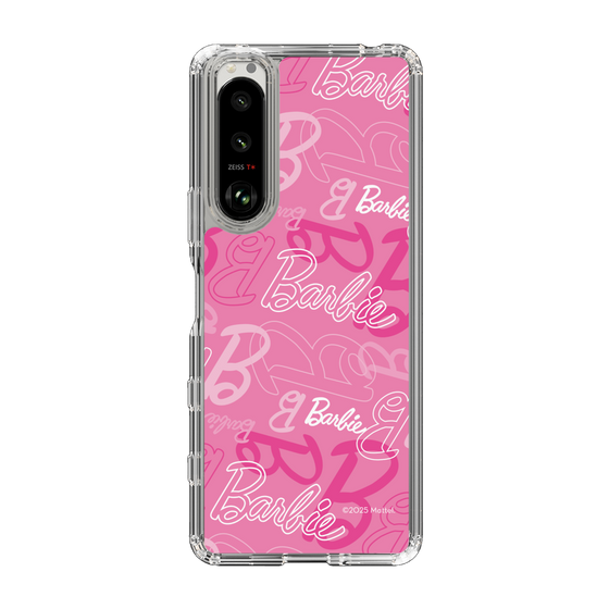 スリムプロテクションケース［ Barbie - ロゴパターン1 ］