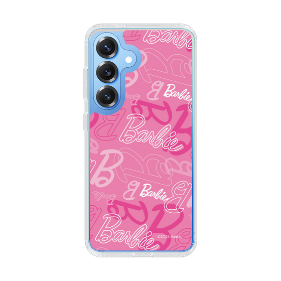 スリムプロテクションケース［ Barbie - ロゴパターン1 ］
