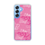 スリムプロテクションケース［ Barbie - ロゴパターン1 ］