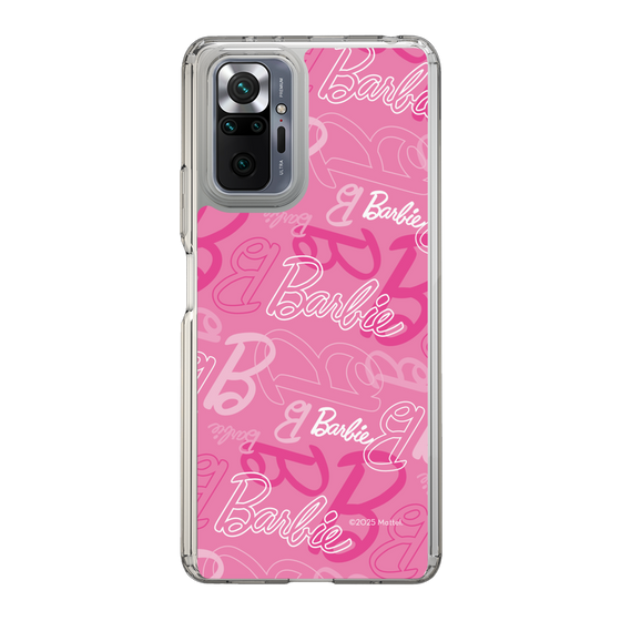 スリムプロテクションケース［ Barbie - ロゴパターン1 ］