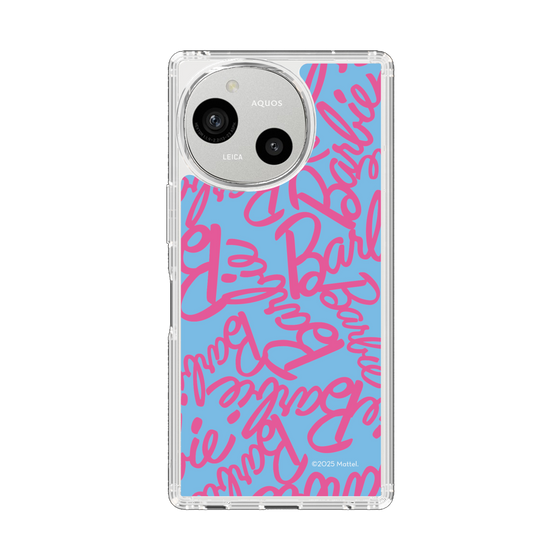 スリムプロテクションケース［ Barbie - ロゴパターン2 ］