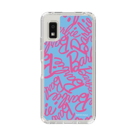 スリムプロテクションケース［ Barbie - ロゴパターン2 ］