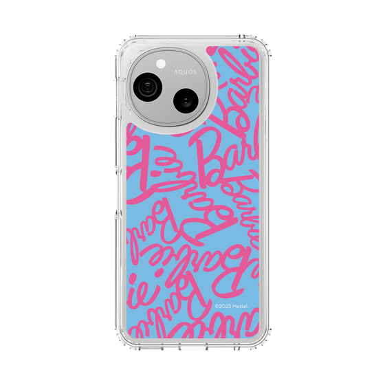 スリムプロテクションケース［ Barbie - ロゴパターン2 ］