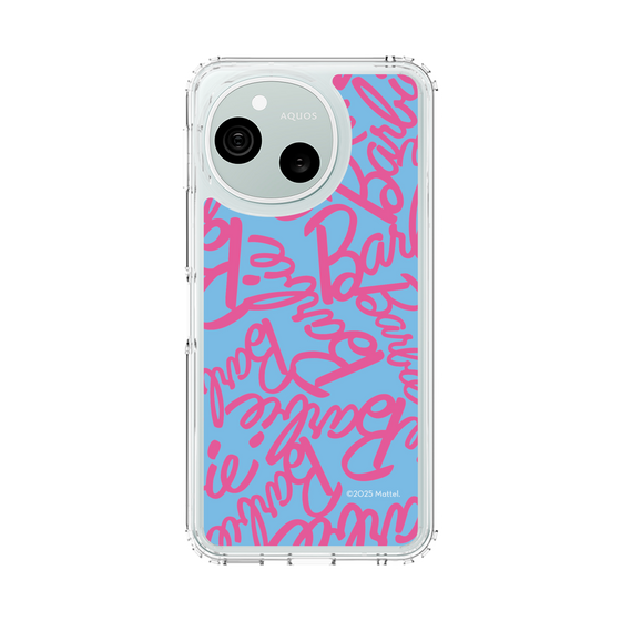 スリムプロテクションケース［ Barbie - ロゴパターン2 ］