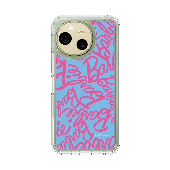 スリムプロテクションケース［ Barbie - ロゴパターン2 ］