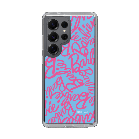 スリムプロテクションケース［ Barbie - ロゴパターン2 ］