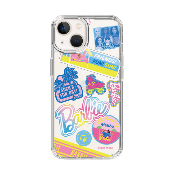 スリムプロテクションケース［ Barbie - ステッカー ］