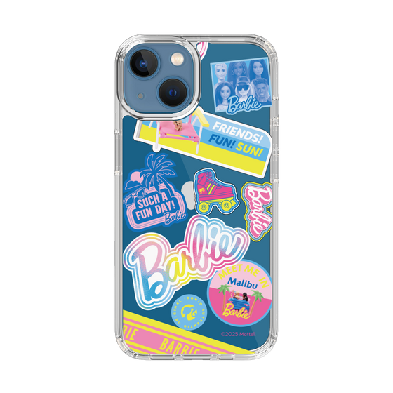 スリムプロテクションケース［ Barbie - ステッカー ］