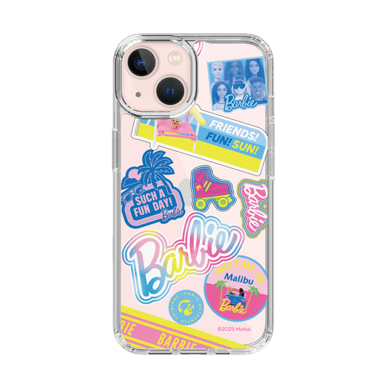 スリムプロテクションケース［ Barbie - ステッカー ］