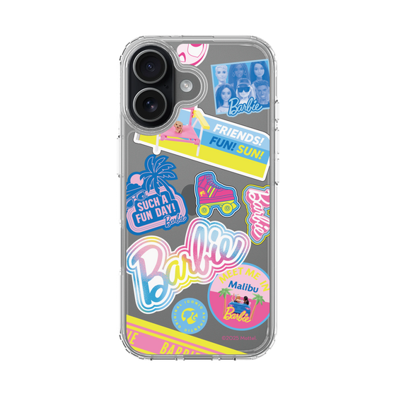 スリムプロテクションケース［ Barbie - ステッカー ］