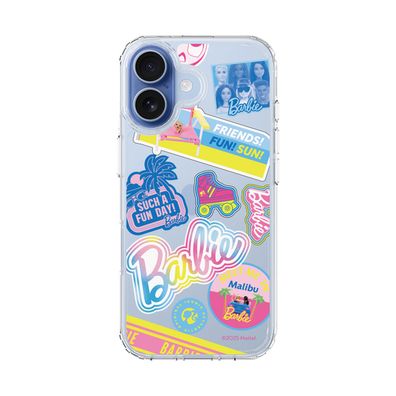 スリムプロテクションケース［ Barbie - ステッカー ］