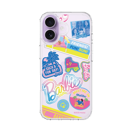 スリムプロテクションケース［ Barbie - ステッカー ］