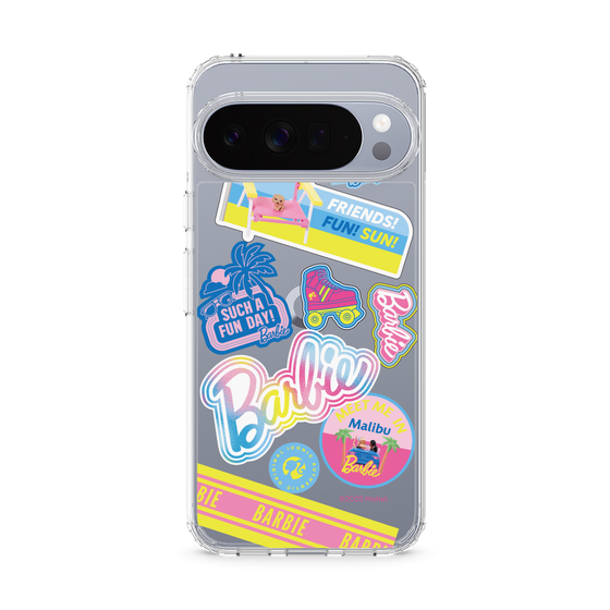 スリムプロテクションケース［ Barbie - ステッカー ］