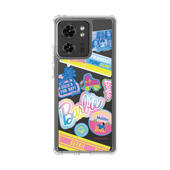 スリムプロテクションケース［ Barbie - ステッカー ］