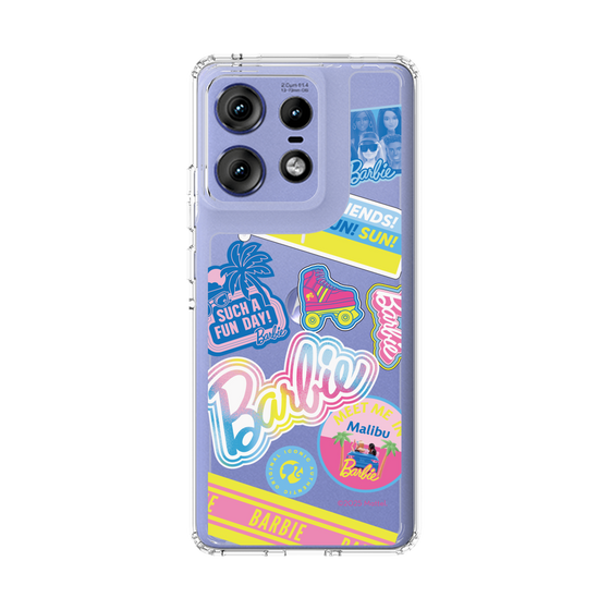 スリムプロテクションケース［ Barbie - ステッカー ］