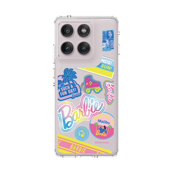 スリムプロテクションケース［ Barbie - ステッカー ］