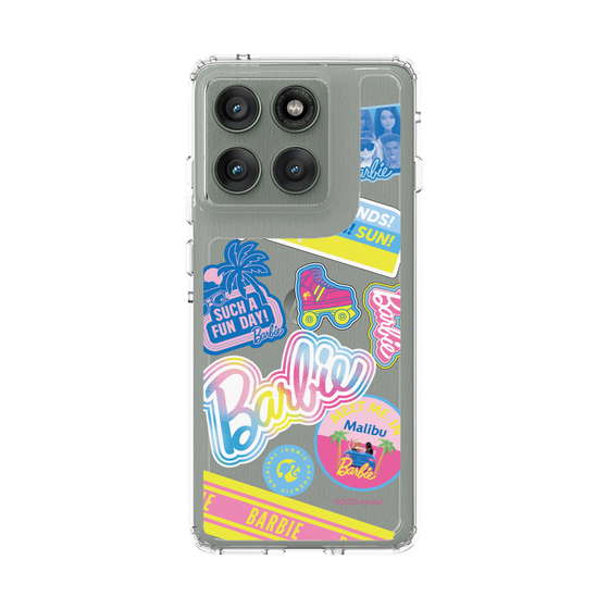 スリムプロテクションケース［ Barbie - ステッカー ］