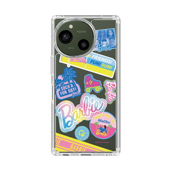 スリムプロテクションケース［ Barbie - ステッカー ］