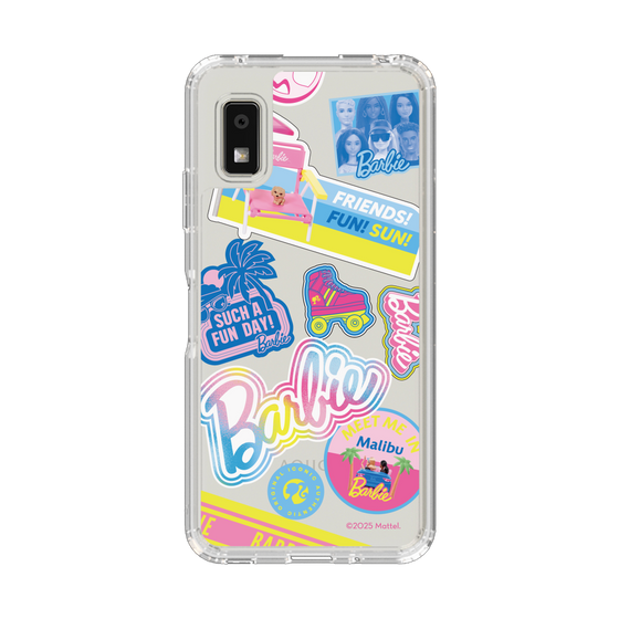 スリムプロテクションケース［ Barbie - ステッカー ］