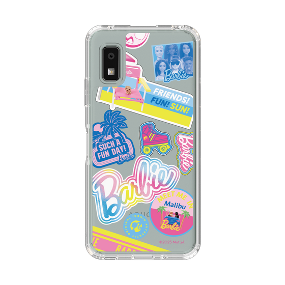 スリムプロテクションケース［ Barbie - ステッカー ］