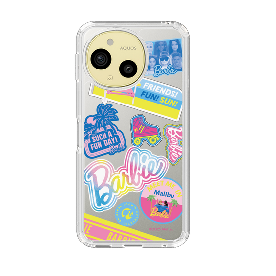 スリムプロテクションケース［ Barbie - ステッカー ］