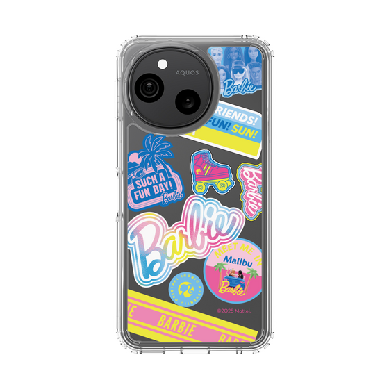 スリムプロテクションケース［ Barbie - ステッカー ］